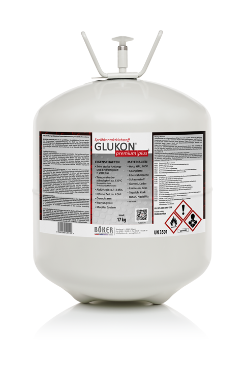 GLUKON premium plus Sprühkontaktklebstoff 17 kg